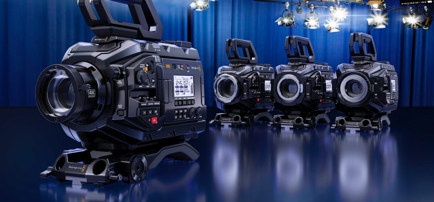 Blackmagic Design'a Yatırım Yapmak için 20 İlham Verici Neden Fujinon 8.5-170mm Lensli URSA Broadcast G2 Kamera!