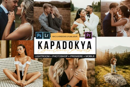 Kapadokya presets ve luts paketi